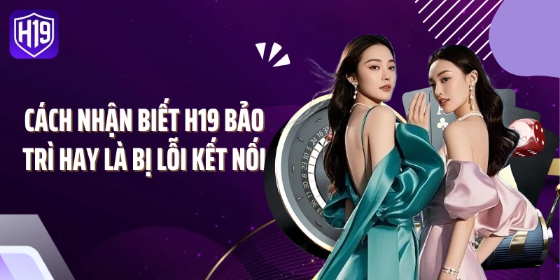 Cách nhận biết H19 bảo trì hay là bị lỗi kết nối